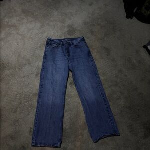 Old Navy Dark Blue Baggy Jeans